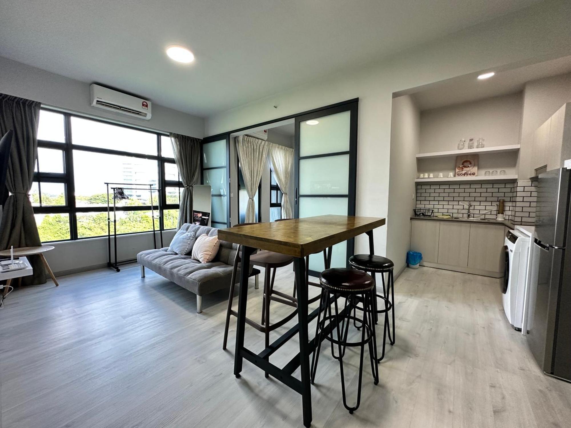 L Homestay Jesseltonquay Jq Kk City亚庇市区中心民宿2房1厕 コタキナバル エクステリア 写真