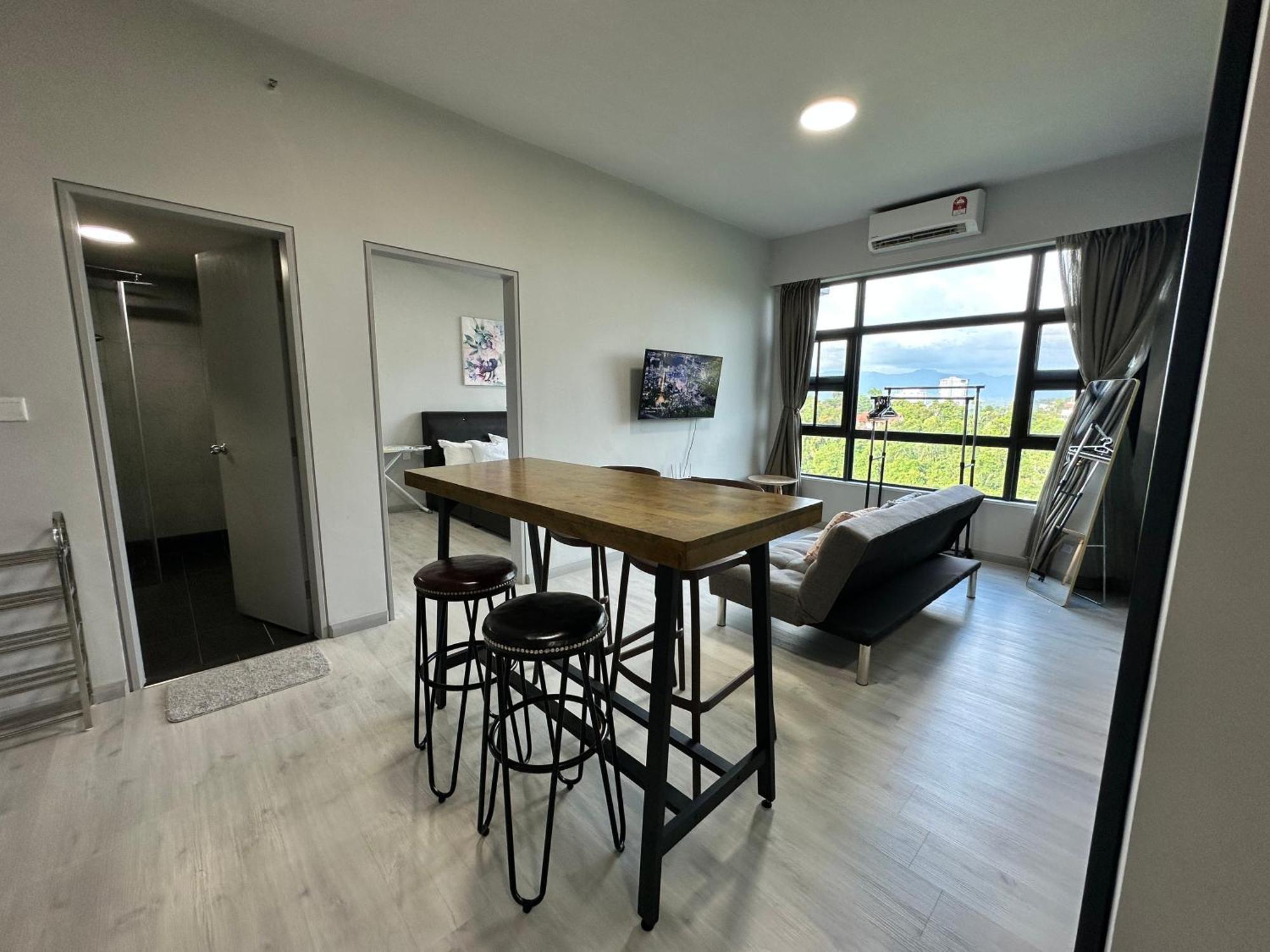 L Homestay Jesseltonquay Jq Kk City亚庇市区中心民宿2房1厕 コタキナバル エクステリア 写真