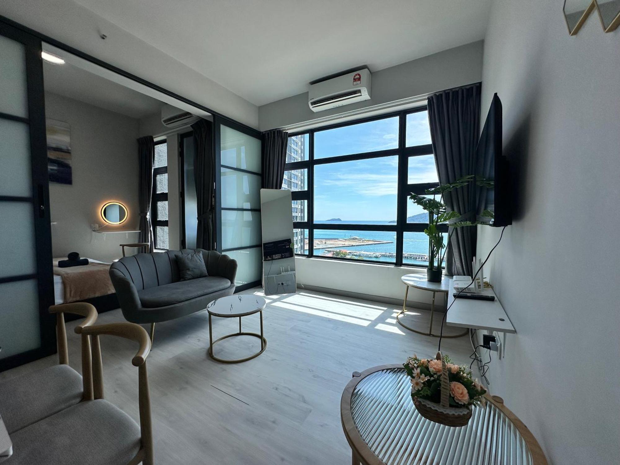 L Homestay Jesseltonquay Jq Kk City亚庇市区中心民宿2房1厕 コタキナバル エクステリア 写真