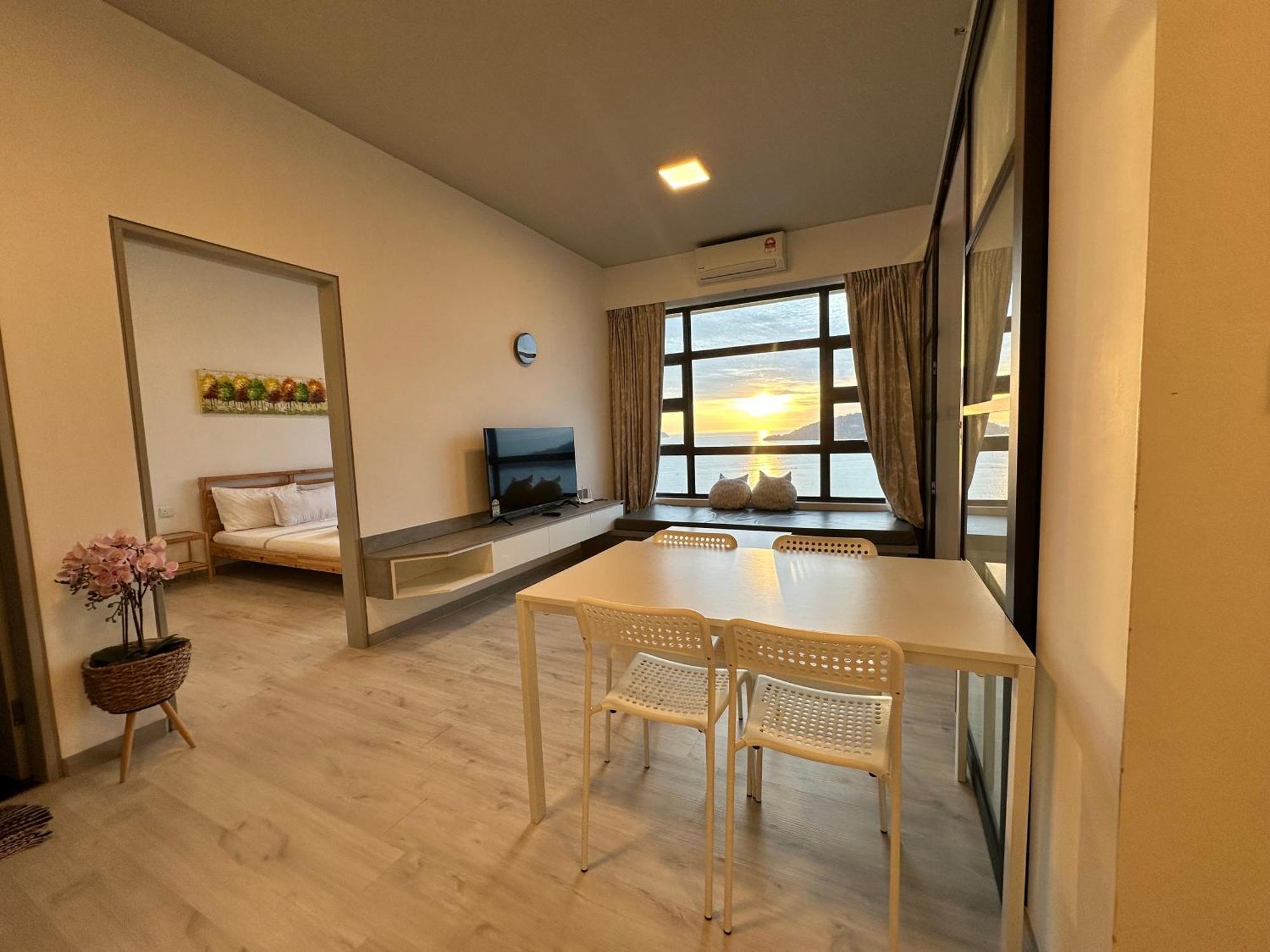 L Homestay Jesseltonquay Jq Kk City亚庇市区中心民宿2房1厕 コタキナバル エクステリア 写真