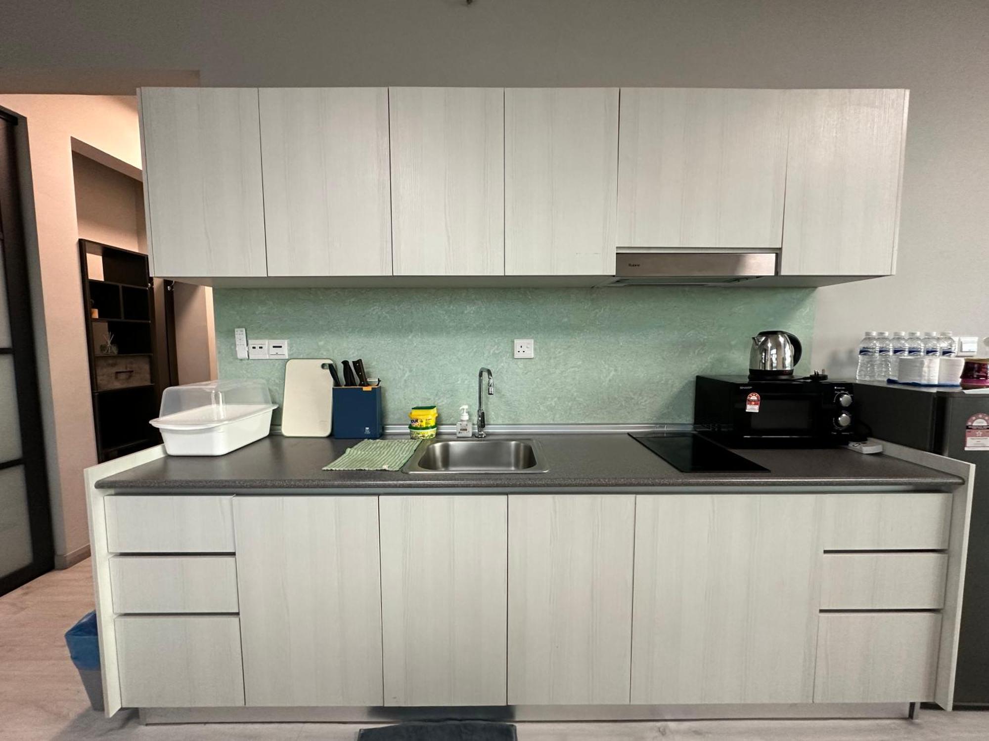 L Homestay Jesseltonquay Jq Kk City亚庇市区中心民宿2房1厕 コタキナバル エクステリア 写真